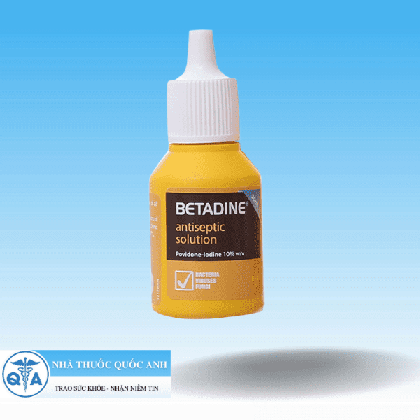 dung dịch Betadine Antiseptic Sol 10% sát khuẩn da (Chai 30ml) - Nhà ...