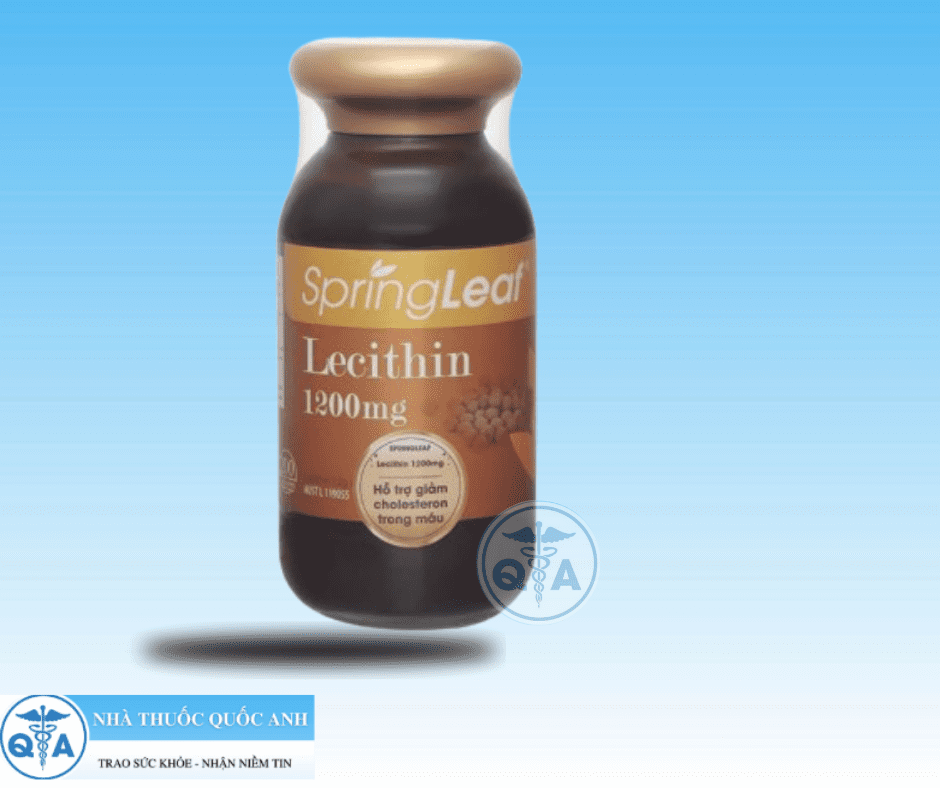 SpringLeaf Lecithin 1200mg Chuyển hóa chất béo, giảm cholesterol trong ...