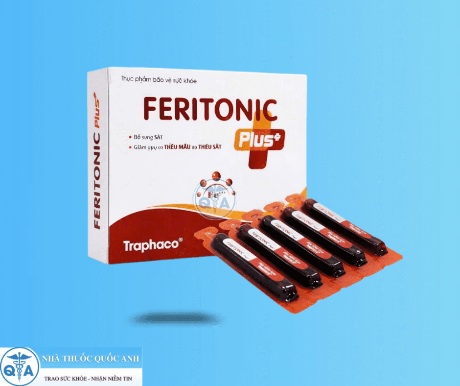 Thuốc Bổ Máu Feritonic Plus+ Traphaco: Bổ Sung Sắt, Giảm Nguy Cơ Thiếu ...
